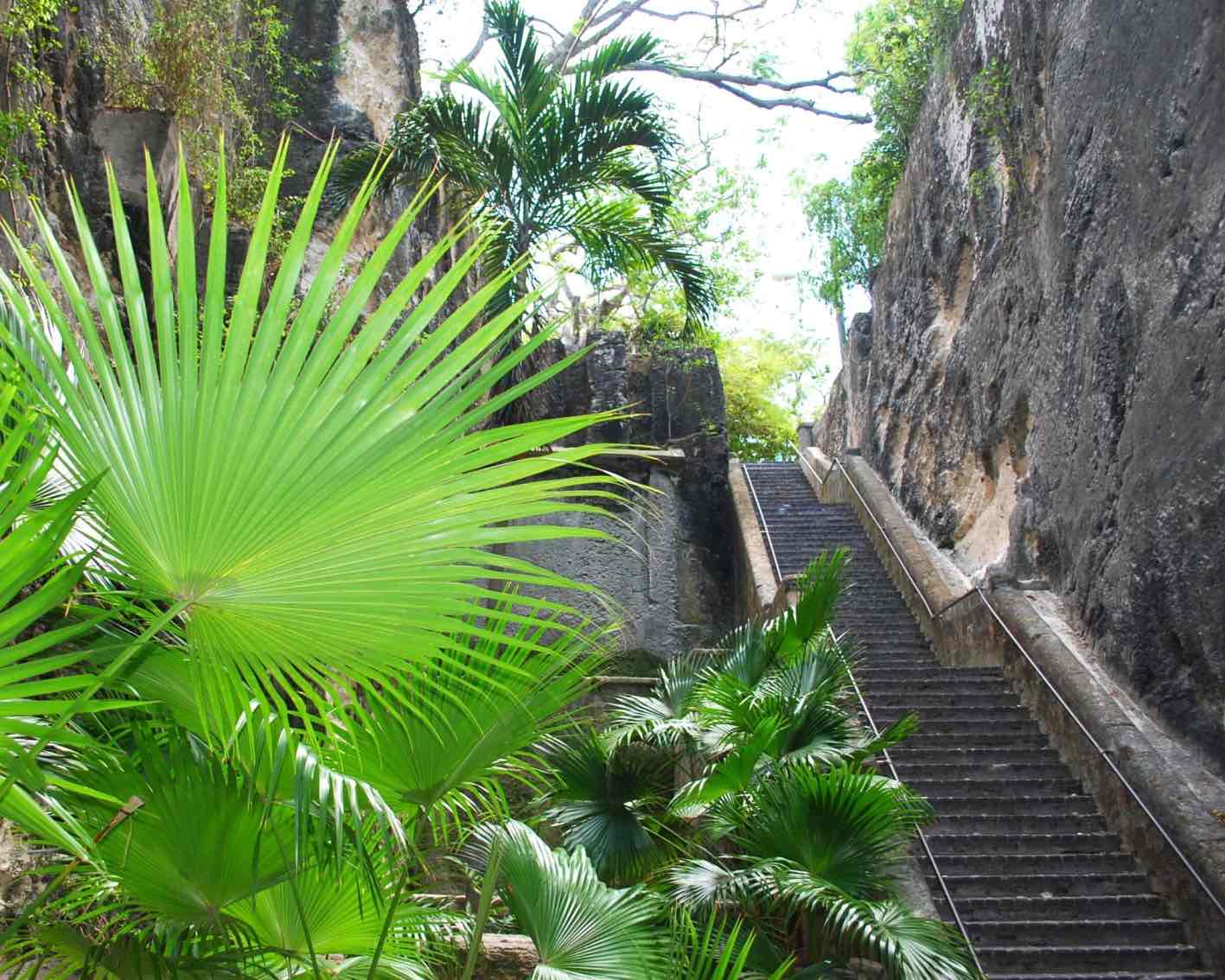 Queen's staircase Nassau Bahamas